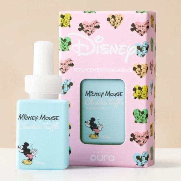 NWT Disney Mickey Mouse Chocolate Truffle Pura Fragrance - Picture 1 of 6
